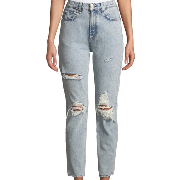 rag & bone Denim - Rag & Bone High-Rise Distressed Ankle NWT Skinny